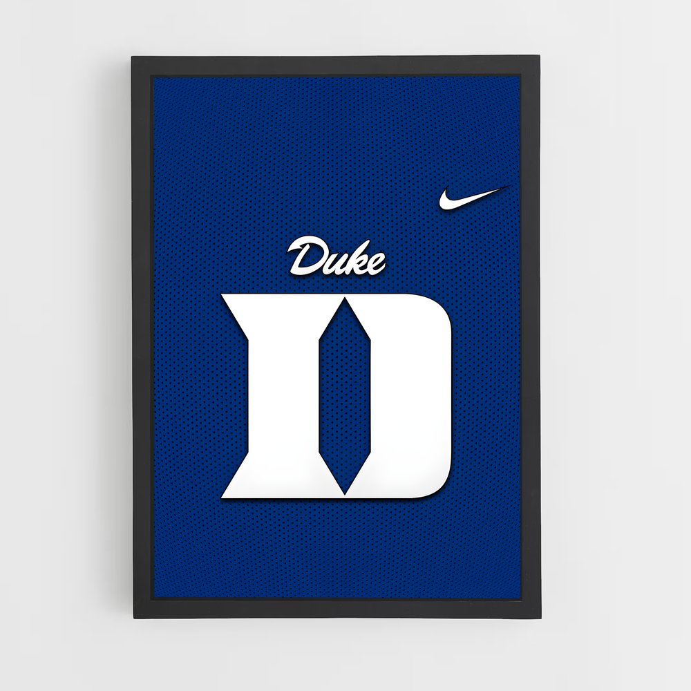 Poster Duke Spirit – affiche Basketball (vue 2)